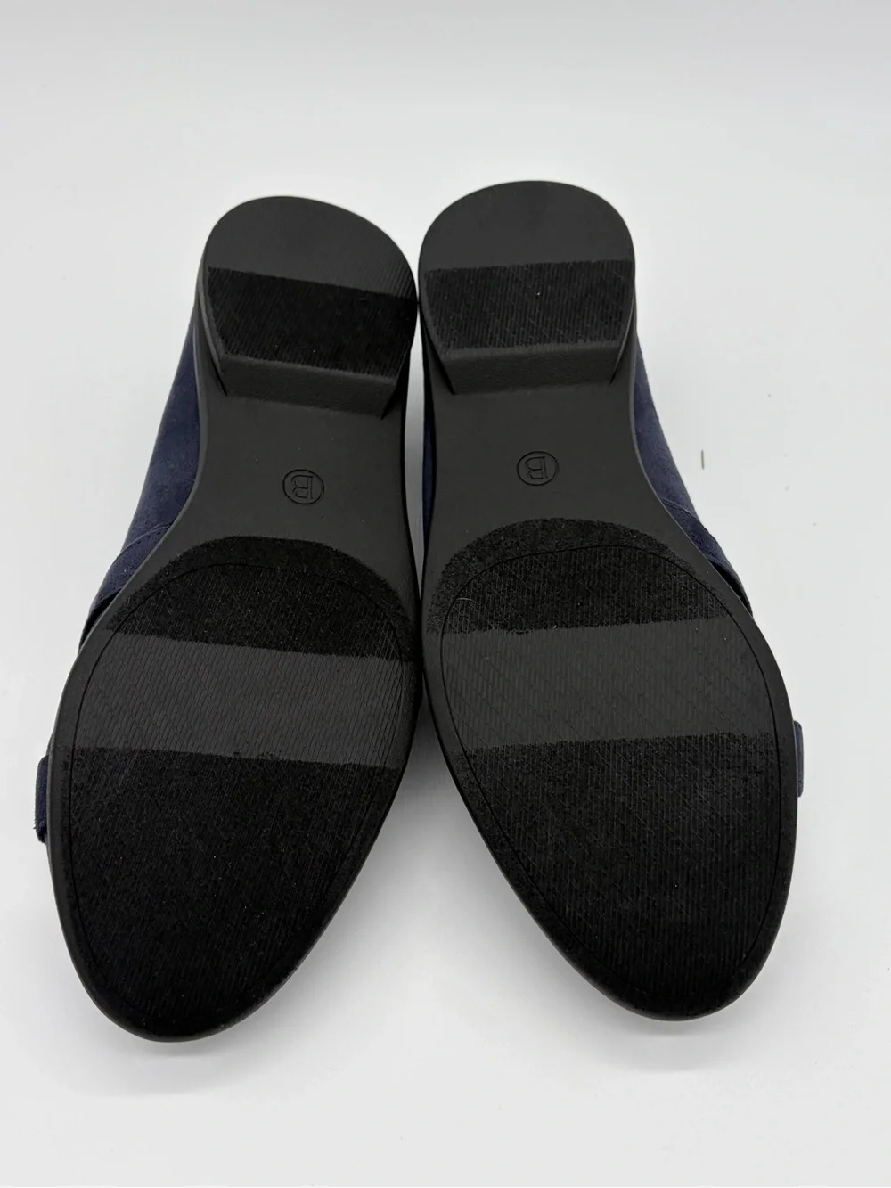 Life Stride Navy Grommet Accent Slip-On Flats